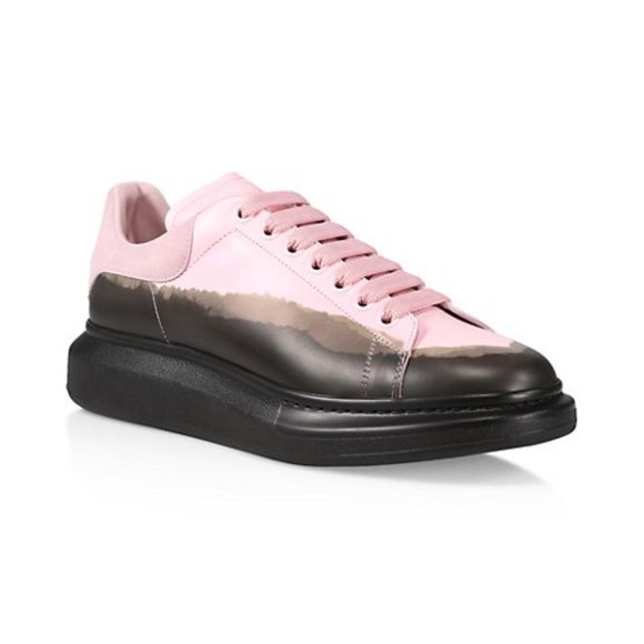 Alexander McQueen Other - Alexander McQueen Dip-Dye Oversized Leather Sneakers